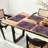 Spat - Abstract - Stippen Placemat vinyl groot 368 -zzsfeer4_Kitchenyeah-website