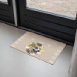 Eigen - Foto - Rond - Pootjes Deurmat klein -sfeer2
