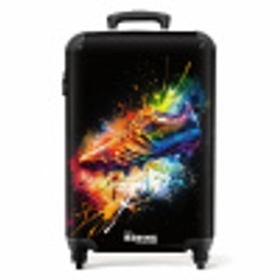 Kleurrijke voetbal schoen NBS - Handbagage koffer - Unisex middel -productfoto_recht
