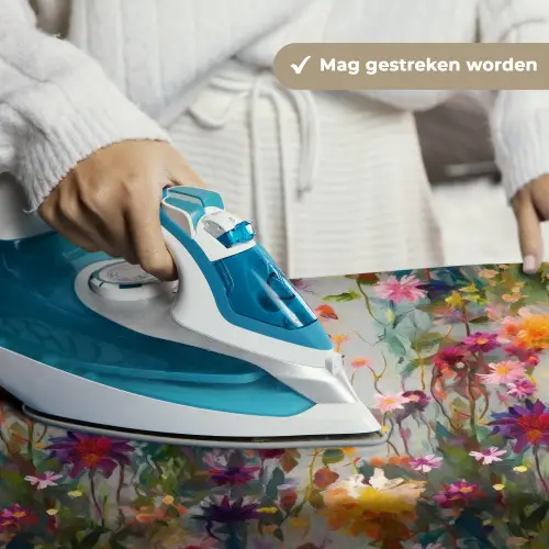 Zomers - Kleurrijk - Patroon - Bloemen Wandkleed katoen klein 269 -sfeer9