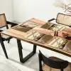 Champagne - Beige - Schaduw - Bubbels Placemat vinyl groot -zzsfeer4_Kitchenyeah-website