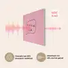 Tekstwolkje - BLAH BLAH BLAH - Roze PET vilt klein -USP_NL