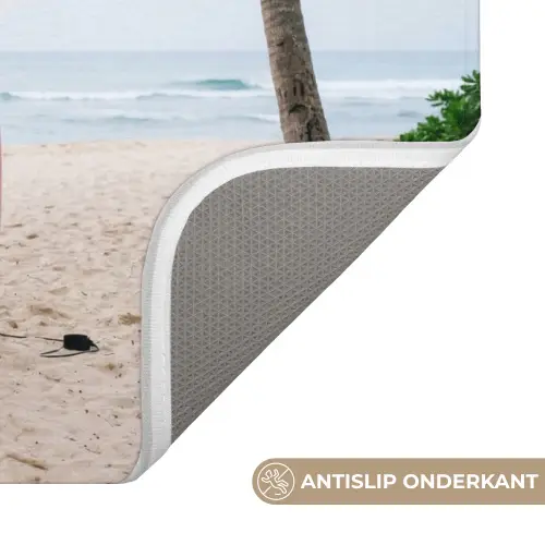 Surfboard - Palmbomen - Kleurrijk WCmat klein -USP_AntislipNL