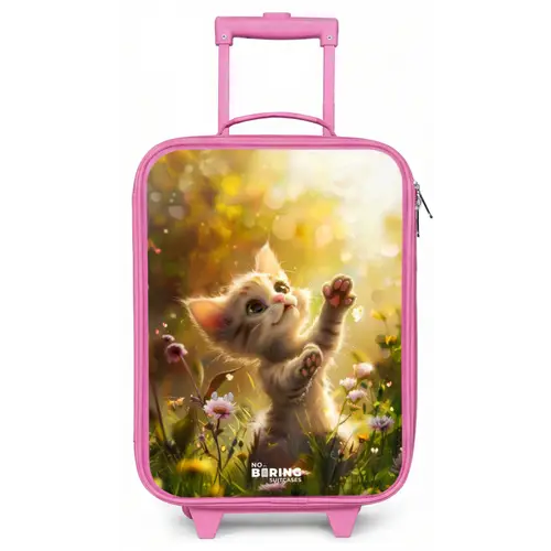 Koosje kitten Kinderkoffer - Roze klein -zz3dotto