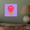 Smiley - Drip - Neon aluminium wit klein -sfeer2