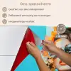 Bloemen - Vrouw - Zonnebril - Blauw keuken achterwand spatscherm klein -spatscherm_NL