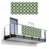 Tegel - Klassiek - Groen Balkonbeschermer Duitsland klein 596 -3d