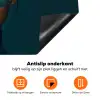 Vrouw - Vlinder - Bril - Blauw - Modern - Portret Inductie beschermer vinyl 3mm klein -zzzzzzz-td-onderkant
