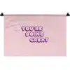 You're doing great - Roze - Bubble letters Wandkleed katoen klein -zz3d