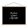 Quotes - Koken - Het geheime ingrediënt is altijd liefde! - Spreuken - Liefde textielposter latten blank klein -3d