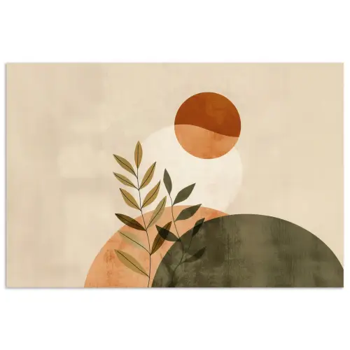 Takken - Vormen - Abstract poster papier klein -3d