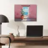 Zee - Roze - Cactus PET vilt klein -sfeer5