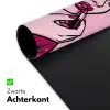 Vintage - Vrouw - Roze Muismat XXL klein -sfeer2