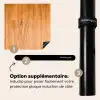 Culinaire Silhouetten Inductie beschermer vinyl 3mm middel -zzzzzzz-induclip_FR