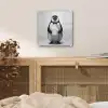 Pinguïn - WC rol - Wit plexiglas 5mm klein -sfeer4
