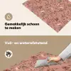 Botanisch - Bloemen - Roze Inductie beschemer met haakjes klein 777 -ky-schoon-nl