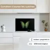 Vlinder - Groen - Diepte keuken achterwand spatscherm klein -sfeer4_FR