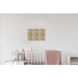 Golven - Patroon - Goud Muursticker klein 286 -kinderkamer