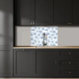 Waaier - Modern - Blauw keuken achterwand 2 middel 865 -sfeer1