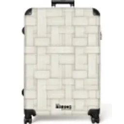 Vlechtwerk - Banen - Beige NBS - Large koffer - Volwassenen Unisex groot -zzzzzzzzkaufland2