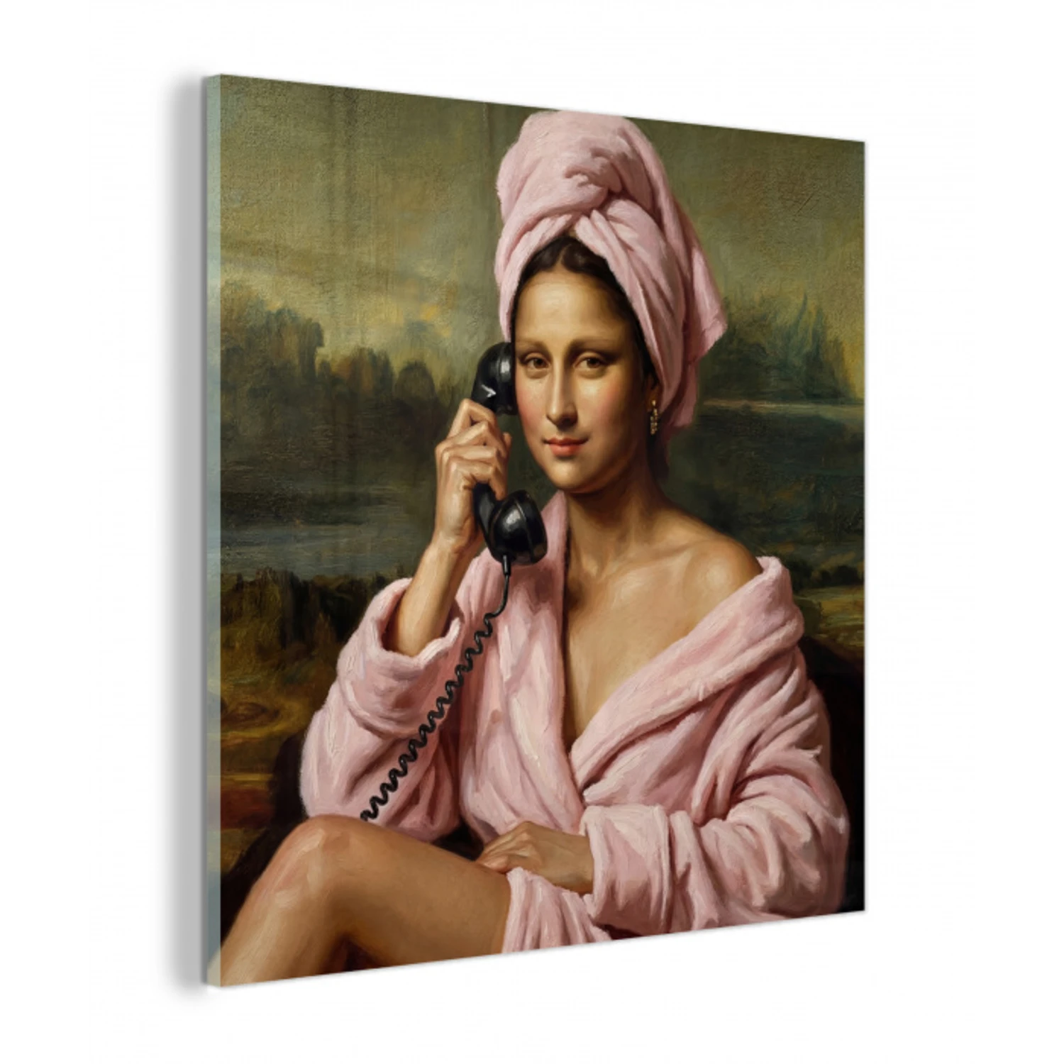 Mona - Klassiek - Roze plexiglas 5mm klein -z3d