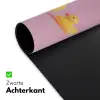 Eendjes - Vrolijk - Roze Muismat XXL klein -sfeer2