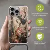 Kimono - Vrouw - kersenbomen Hoesje iPhone 16 Pro Max met koord klein -sfeer2_NL