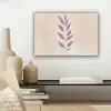 Tak - Bladeren - Minimalistisch - Beige canvas 2cm klein -sfeer6