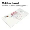 Retro - Bad - Roze Muismat XXL klein -sfeer4