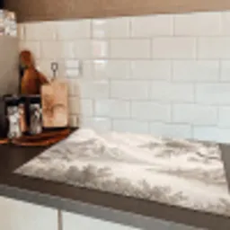 Landschap - Bergen - Meer - Natuur Inductie beschermer vinyl 3mm klein -sfeer3