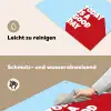 Today is a good day - Rood - lichtblauw Inductie beschemer met haakjes klein -ky-schoon-de