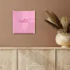 Toedeloe - Roze - Minimalistisch plexiglas 5mm klein -sfeer5