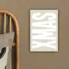 Xmas - Kerst - Japandi - Kerstversiering canvas 2cm klein -sfeer3