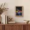 Champagne - Luxe - Oesters Light Box met kabel (Tafellamp) klein -sfeer2