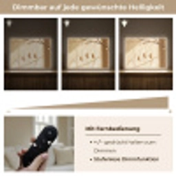 Beige - Paastak - Eieren Light Box met batterij (Wandlamp) middel -USP_dimbaarDE