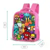Monster met 1 Oog Kinderrugzak - Roze middel -productfoto_formaten