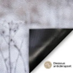 Schermbloem - Rijp - Kristallen - Winter - Delicaat Deurmat klein -antislip_FR
