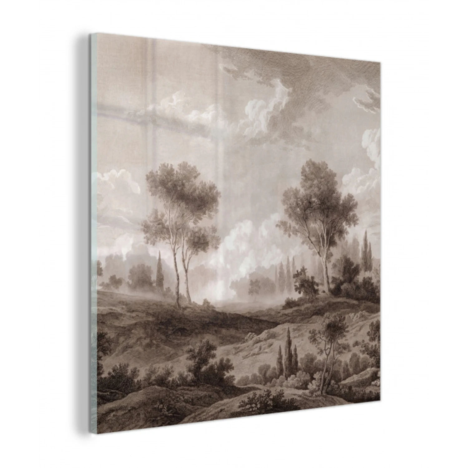 Klassiek - Landschap - Neutraal plexiglas 5mm klein -z3d