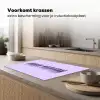 Mucho amor - Paars - Gelaagde letters Inductie beschermer vinyl 3mm klein -sfeer1