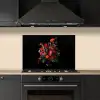 Bloemen - Boeket - Sierlijk keuken achterwand spatscherm klein -sfeer1