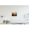Klaprozen - Rood - Heuvels - Landschap textielposter latten blank klein -kinderkamer