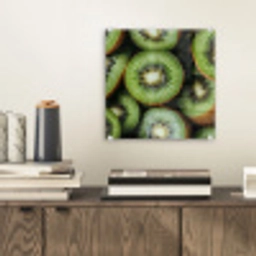 Kiwi - Fruit - Groen plexiglas 5mm klein -sfeer1