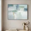 Verf - Moderne kunst - Abstract - Grijs Textielframe zwart klein -sfeer2