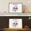 Zeemeermin - Roze Light Box met batterij (Wandlamp kind) middel -sfeer3_kind