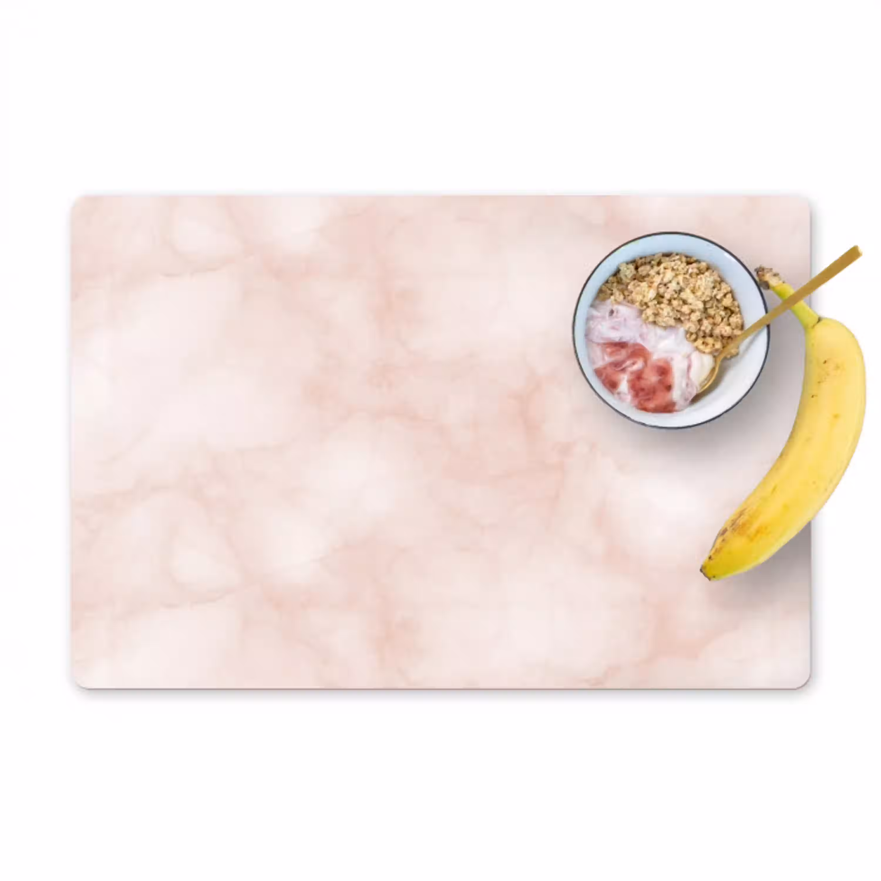 Roze - Marmer - Crème Placemat vinyl groot 368 -zzzproduct_Kitchenyeah-website