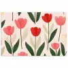 Tulpen - Modern - Roze poster papier klein -3d