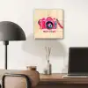 Camera - Memories - Roze - Geschilderd plexiglas 5mm klein -sfeer6