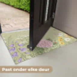 Botanisch - Bloemen - Kleurrijk Deurmat klein -USP_NL