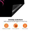 Kreeft - Felroze - Stippen - Opvallend Inductie beschermer vinyl 3mm klein -zzzzzzz-td-onderkant