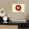 Cirkel - Zeven - Lucky - Rood poster papier klein -sfeer1